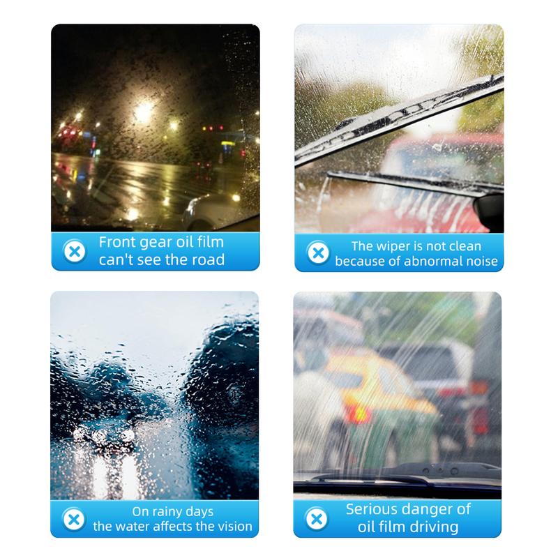 Limpieza de la película de aceite del coche 