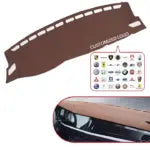 Apex Custom Fit Dashboard Mat Cover For Sedan, Hatchback, , MPV, Truck, SUV etc.