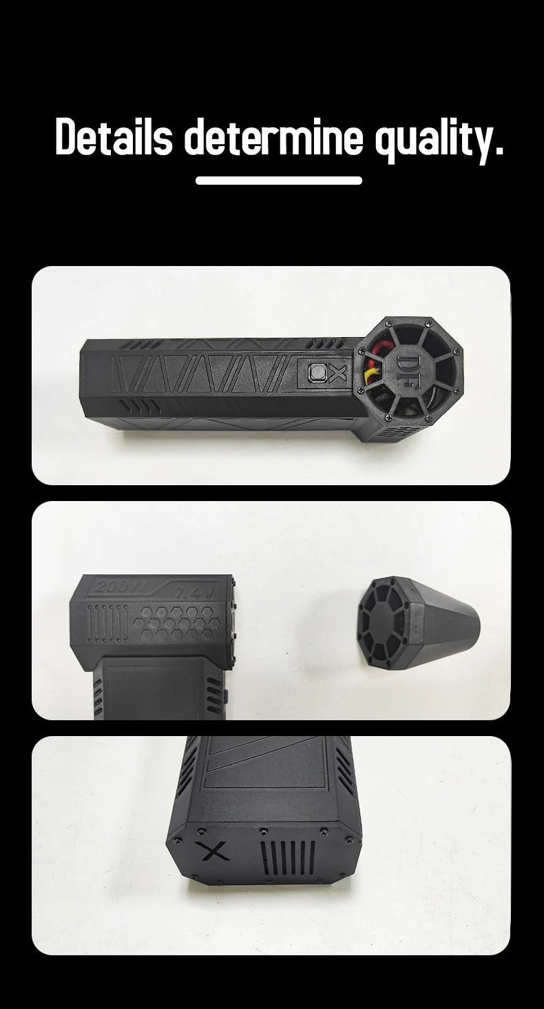 Mini ventilador turbo jet