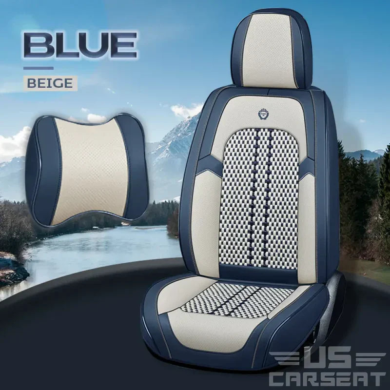 US Nox Full Set Universal Breathable Waterproof Vehicle Leather Cover for Cars, SUV